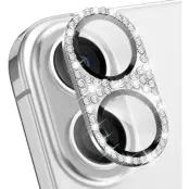 Enkay Rhinestone Camera Glass (iPhone 17) - Guld