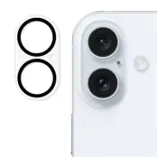 iPhone 17 Härdat Glas Kameralinsskydd - Svart