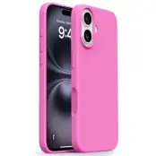 iPhone 17 Mobilskal Anti-Scratch Silikon+PC - Rosérosa