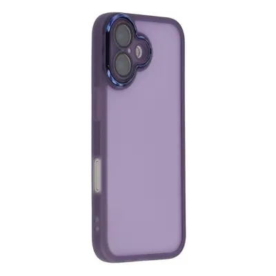Mobilskal till iPhone 17 Electroplated Kameraram - Lila