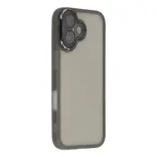 Mobilskal till iPhone 17 Electroplated Kameraram - Svart