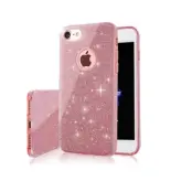 iPhone 17 Mobilskal Glitter 3in1 - Rosa