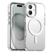 Mobilskal till iPhone 17 MagSafe Anti Drop Hybrid - Vit