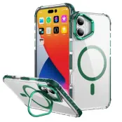 iPhone 17 Mobilskal MagSafe Kickstand - Grön