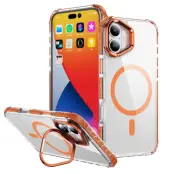 iPhone 17 Mobilskal MagSafe Kickstand - Orange