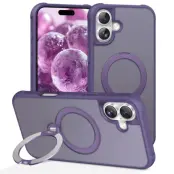 iPhone 17 Mobilskal MagSafe Kickstand TPU + PC - Lila