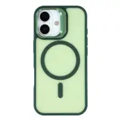 Mobilskal till iPhone 17 MagSafe Lins Kickstand - Grön
