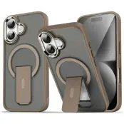 iPhone 17 Mobilskal MagSafe PC+TPU med Kickstand - Guld