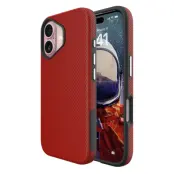 iPhone 17 Mobilskal MagSafe Protective TPU+PC - Röd