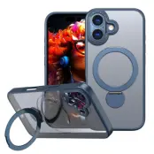 Mobilskal till iPhone 17 MagSafe Rotating Kickstand (Blå)