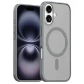 iPhone 17 Mobilskal MagSafe Skin Feel - Grå