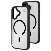 Mobilskal till iPhone 17 MagSafe Skin-Feel Rubberized - Svart