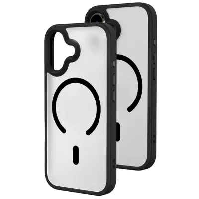 Mobilskal till iPhone 17 MagSafe Skin-Feel Rubberized - Svart