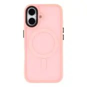 iPhone 17 Mobilskal MagSafe Skin Touch - Rosa