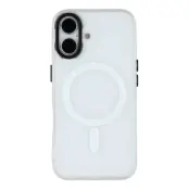 iPhone 17 Mobilskal MagSafeSkin Touch - Transparent Vit