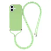 Mobilskal till iPhone 17 Med Axelrem - Grön