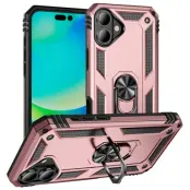iPhone 17 Mobilskal med Kickstand - Roséguld