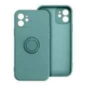 Mobilskal till iPhone 17 Silikon Ring - Grön