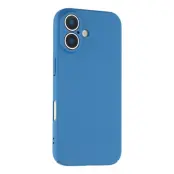 iPhone 17 Mobilskal Skin-Touch Rubberized Hard PC - Blå