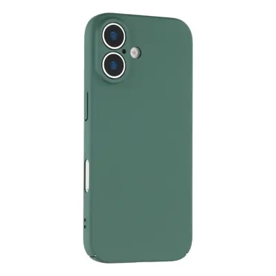 Mobilskal till iPhone 17 Skin-Touch Rubberized Hard PC - Grön