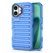 iPhone 17 Mobilskal Stripe Design Detachable - Blå
