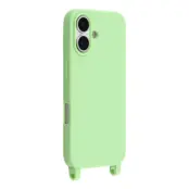 iPhone 17 Mobilskal TPU med Hål för Rem - Grön