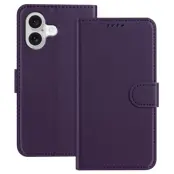 iPhone 17 Plånboksfodral Anti Drop - Lila