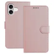 iPhone 17 Plånboksfodral Anti Drop - Roséguld