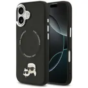 Karl Lagerfeld Mobilskal till iPhone 17 MagSafe Karl Och Choupette Pins
