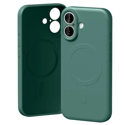 Mercury Mobilskal till iPhone 17 MagSafe Semi-Silicone - Grön