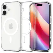 Spigen Mobilskal till iPhone 17 Magsafe Ultra Hybrid - Clear/Vit