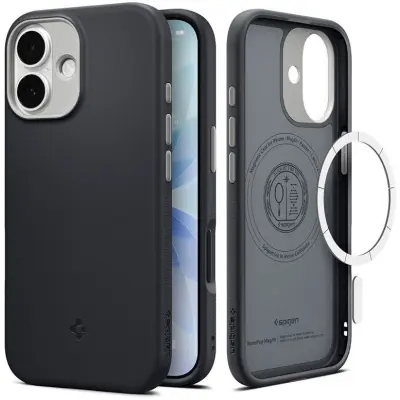 Spigen Nano Pop MagSafe (iPhone 17) - Svart