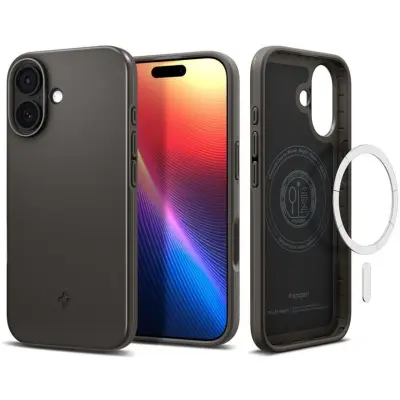 Spigen Thin Fit (iPhone 17) - Svart
