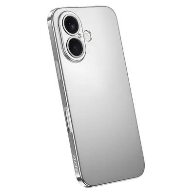 SULADA iPhone 17 Mobilskal Electroplating Nature Matte - Silver