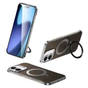 SULADA iPhone 17 Mobilskal MagSafe Kickstand - Brun