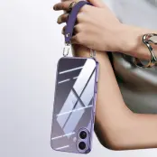 SULADA iPhone 17 Mobilskal Ultra Clear Electroplating - Lila