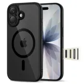 Tech-Protect Mobilskal till iPhone 17 Magsafe Peak - Svart/Clear
