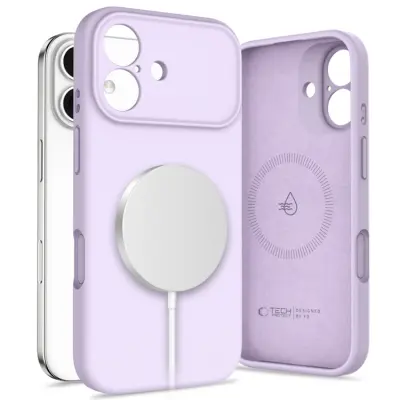 Tech-Protect Mobilskal till iPhone 17 Magsafe Silikon - Mauve