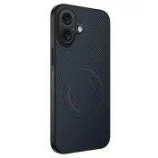 WANLONFENG iPhone 17 Mobilskal MagSafe Carbon Fiber TQ - Blå
