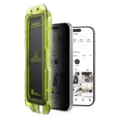 [2-Pack] Ringke Härdat Glas Skärmskydd För iPhone 18 Pro Max Privacy - Svart