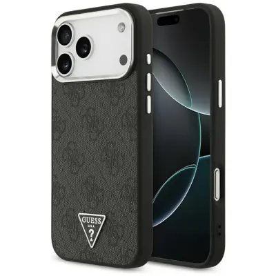 Guess iPhone 18 Pro Max/17 Pro Max Mobilskal MagSafe 4G Triangle Logo