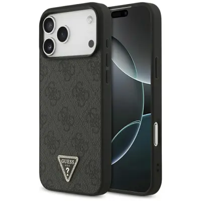 Guess iPhone 18 Pro Max/17 Pro Max Mobilskal MagSafe 4G Triangle Strass