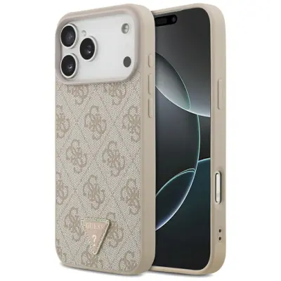 Guess iPhone 18 Pro Max/17 Pro Max Mobilskal MagSafe 4G Triangle Strass
