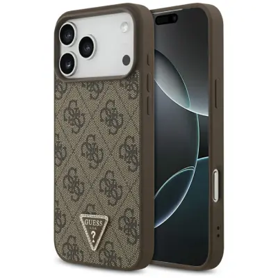 Guess iPhone 18 Pro Max/17 Pro Max Mobilskal MagSafe 4G Triangle Strass