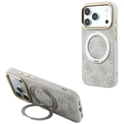 Guess Mobilskal För iPhone 18 Pro Max/17 Pro Max Magsafe Ringstativ 360 4G