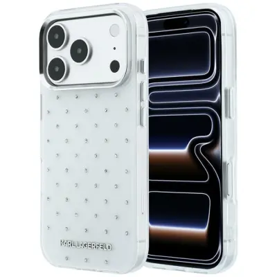 Karl Lagerfeld Mobilskal För iPhone 18 Pro Max/17 Pro Max IML Rhinestones