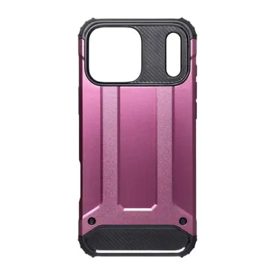 Mobilskal För iPhone 18 Pro Max/17 Pro Max Armor - Dark Cherry