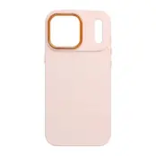 Mobilskal För iPhone 18 Pro Max/17 Pro Max Frame - Powrder Rosa