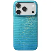 PITAKA Mobilskal till iPhone 18 Pro Max/17 Pro Max Magsafe Edge - Lucid Blå