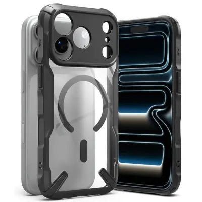 Ringke Mobilskal För iPhone 18 Pro Max Magsafe Magnetic Fusion X - Svart